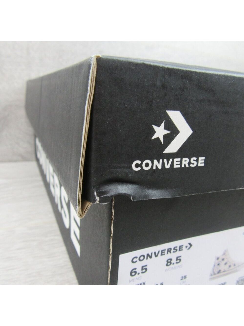 Converse Chuck Taylor All Star HI Paisley Sneakers Womens Size 8.5 NEW - Picture 14 of 16